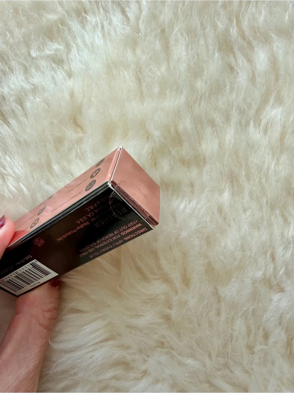 REALHER Moisturizing Lipstick — Plum